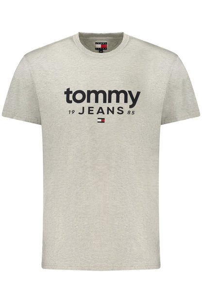 TOMMY HILFIGER MEN'S SHORT-SLEEVE T-SHIRT GREY