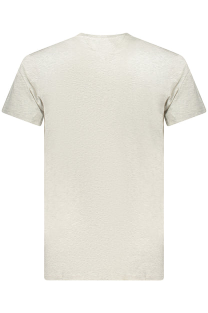 TOMMY HILFIGER MEN'S SHORT-SLEEVE T-SHIRT GREY