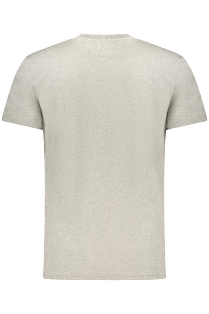 TOMMY HILFIGER MEN'S SHORT-SLEEVE T-SHIRT GREY