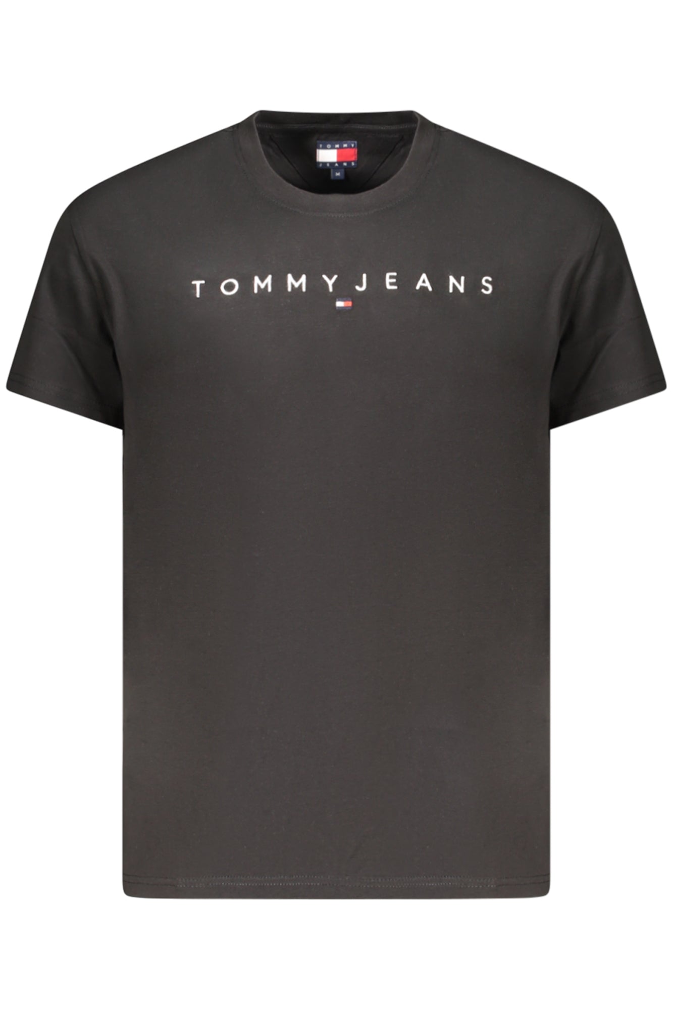 TOMMY HILFIGER MEN'S SHORT-SLEEVE T-SHIRT BLACK