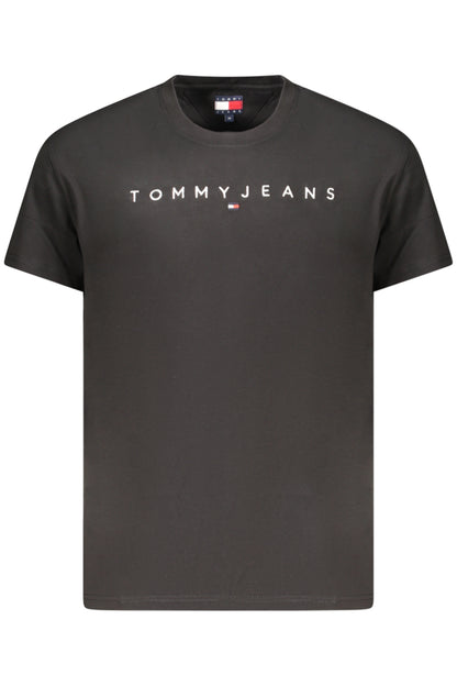 TOMMY HILFIGER MEN'S SHORT-SLEEVE T-SHIRT BLACK