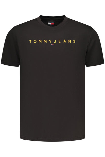 TOMMY HILFIGER MEN'S SHORT-SLEEVE T-SHIRT BLACK