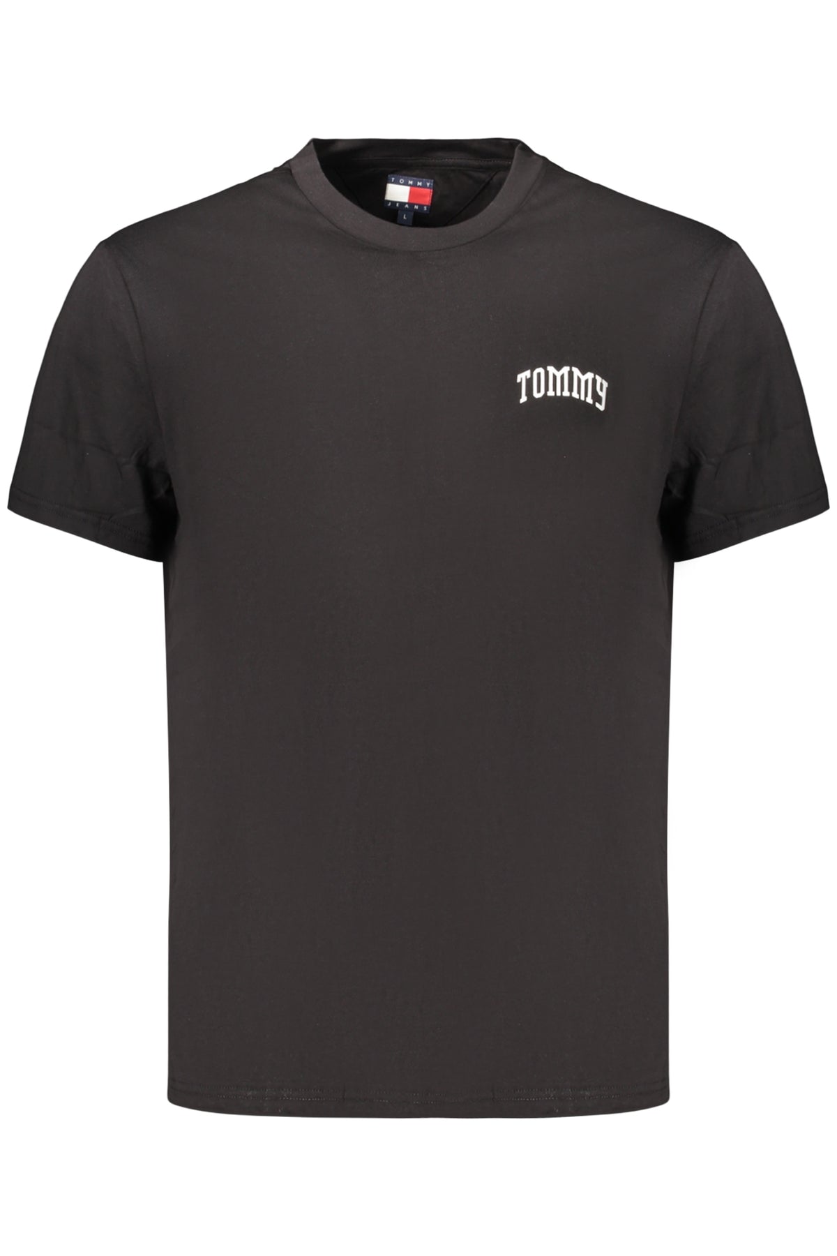 T-shirt noir à manches courtes pour homme Tommy Hilfiger