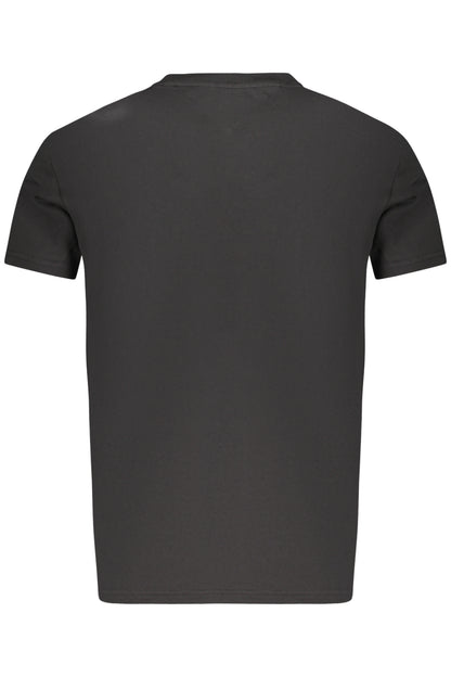 TOMMY HILFIGER MEN'S SHORT-SLEEVE T-SHIRT BLACK