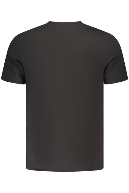 TOMMY HILFIGER MEN'S SHORT-SLEEVE T-SHIRT BLACK