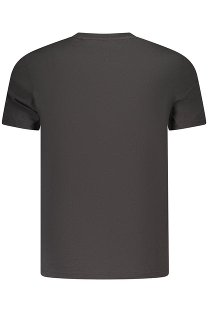 TOMMY HILFIGER MEN'S SHORT-SLEEVE T-SHIRT BLACK