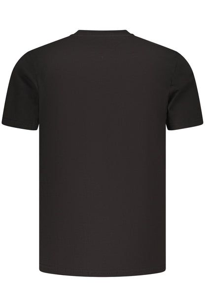 TOMMY HILFIGER MEN'S SHORT-SLEEVE T-SHIRT BLACK