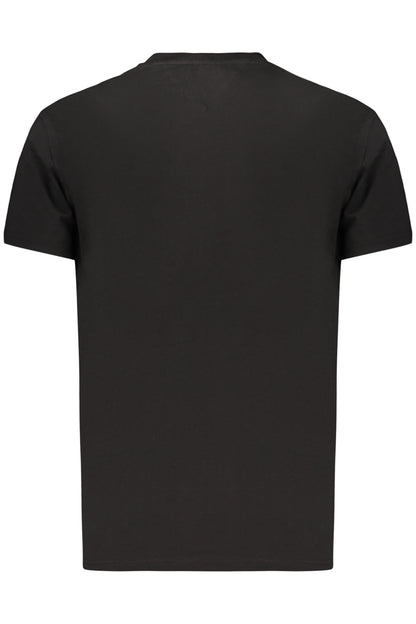 TOMMY HILFIGER MEN'S SHORT-SLEEVE T-SHIRT BLACK
