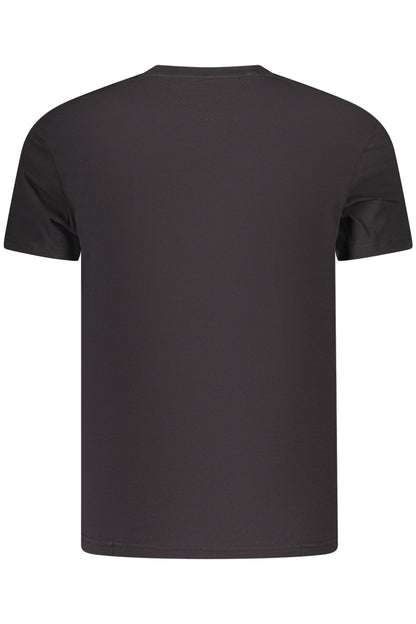 TOMMY HILFIGER MEN'S SHORT-SLEEVE T-SHIRT BLACK