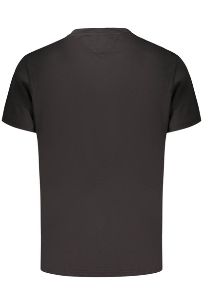T-shirt noir à manches courtes pour homme Tommy Hilfiger