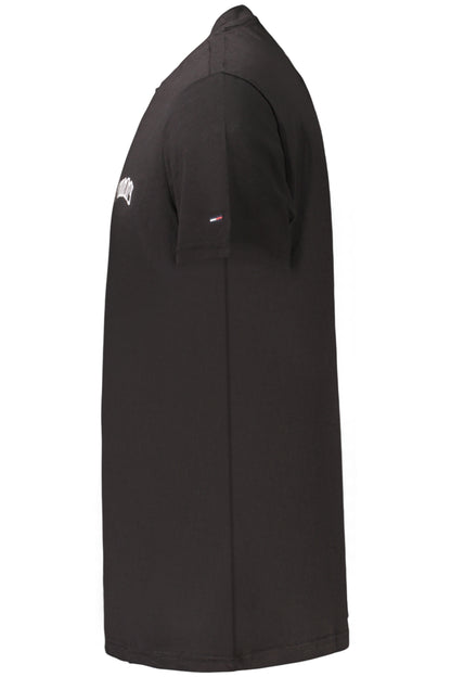 T-shirt noir à manches courtes pour homme Tommy Hilfiger