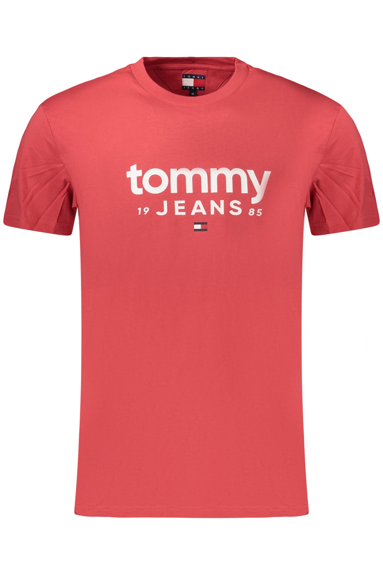 TOMMY HILFIGER MEN'S SHORT-SLEEVED T-SHIRT, RED