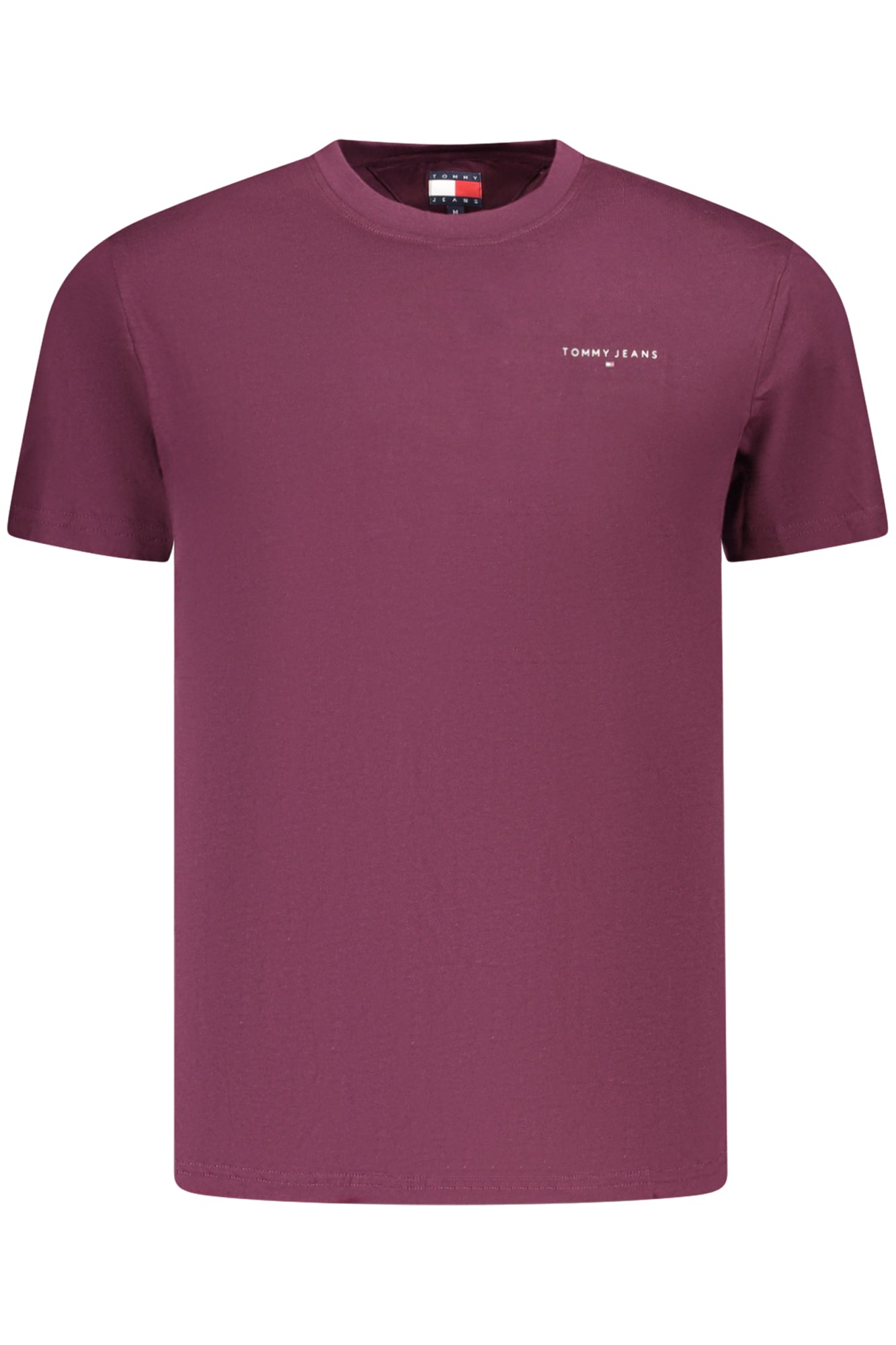 TOMMY HILFIGER MEN'S SHORT-SLEEVE T-SHIRT PURPLE