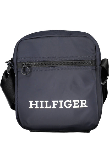 TOMMY HILFIGER MAN BLUE SHOULDER BAG