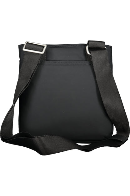TOMMY HILFIGER MEN'S BLACK SHOULDER BAG