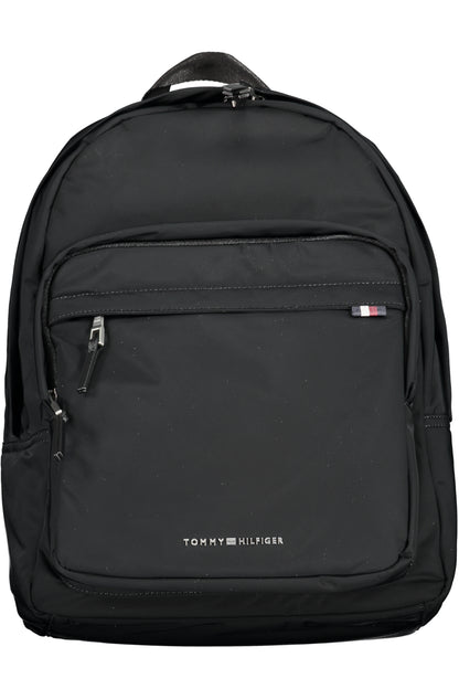 TOMMY HILFIGER MEN'S BLACK BACKPACK
