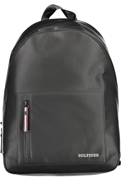 TOMMY HILFIGER MEN'S BLACK BACKPACK
