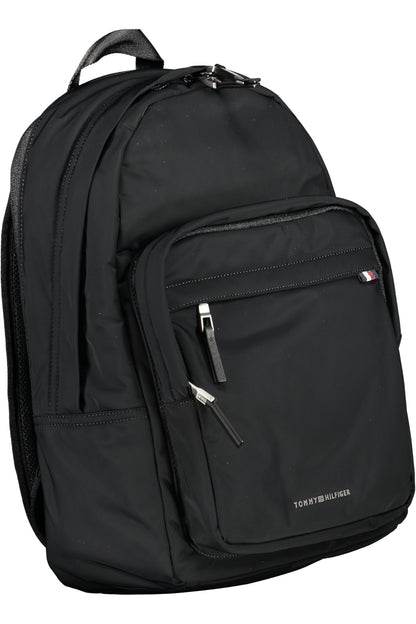 TOMMY HILFIGER MEN'S BLACK BACKPACK