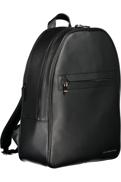 TOMMY HILFIGER MEN'S BLACK BACKPACK