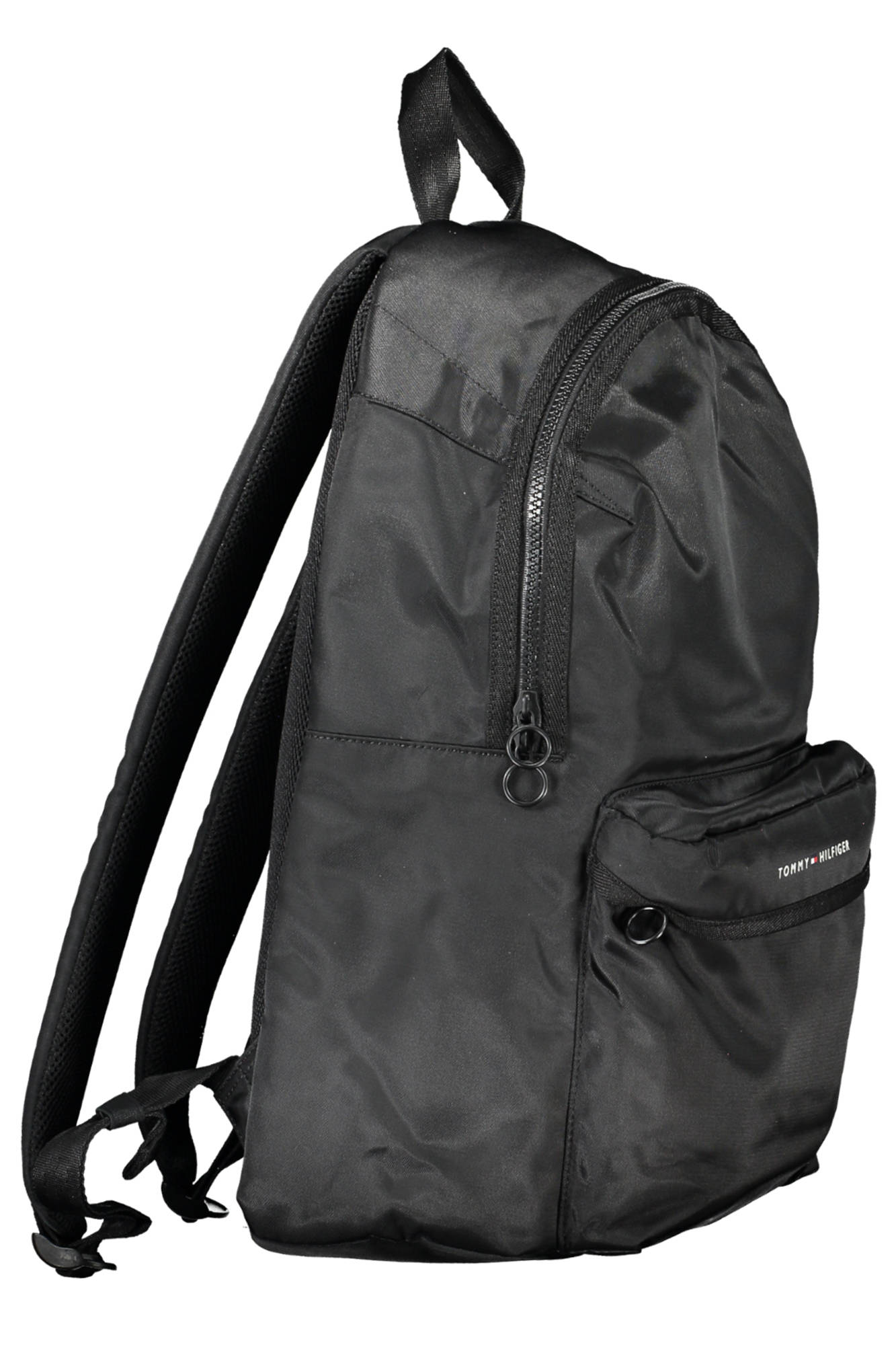 TOMMY HILFIGER MAN BLACK BACKPACK