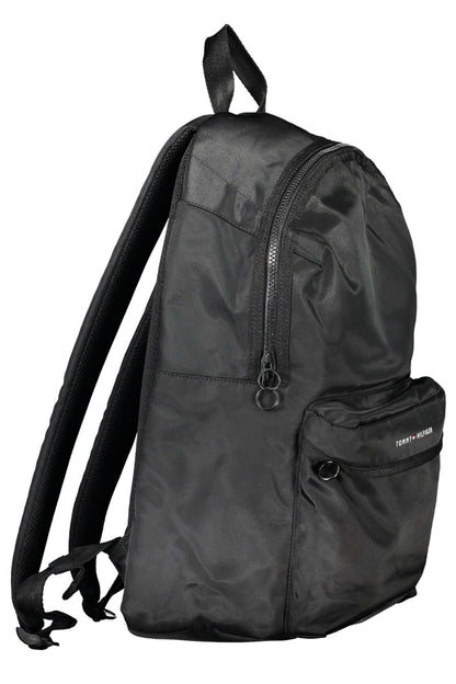 TOMMY HILFIGER MAN BLACK BACKPACK