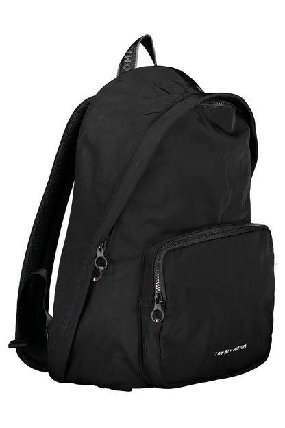 TOMMY HILFIGER MEN'S BLACK BACKPACK