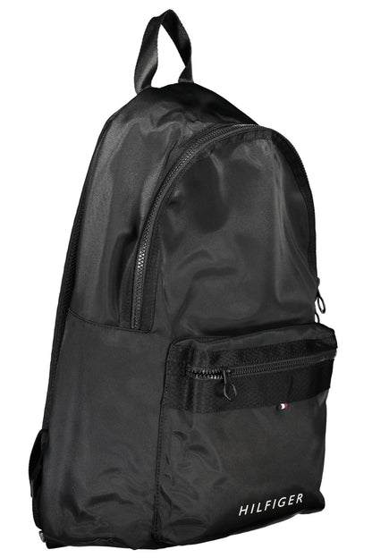 TOMMY HILFIGER MAN BLACK BACKPACK
