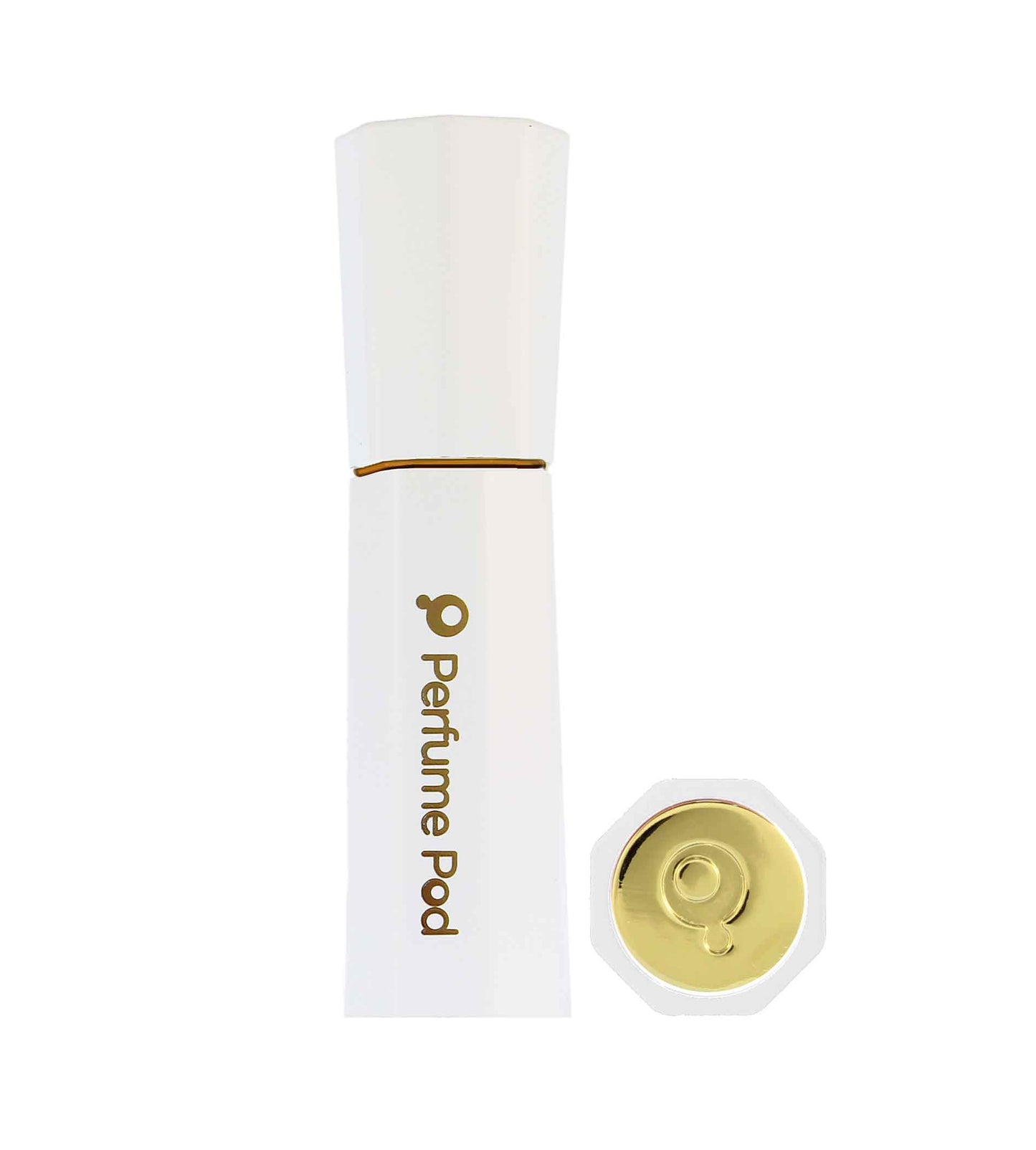 Atomizador recargable Travalo Perfume Pod Flora de 5 ml, color blanco