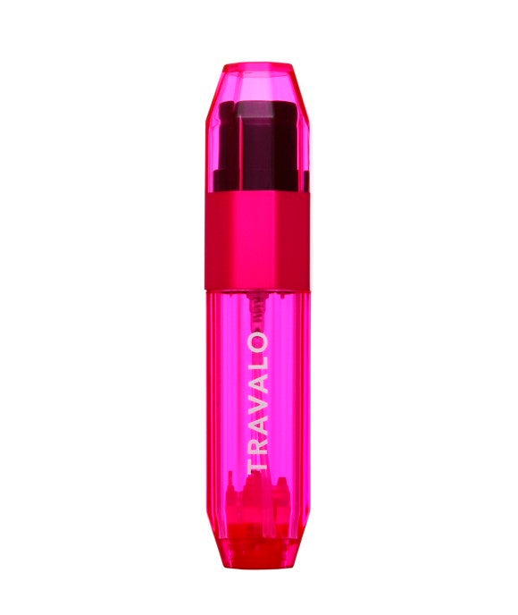 Travalo Perfume Pod Ice refillable perfume sprayer 5 ml Hot Pink