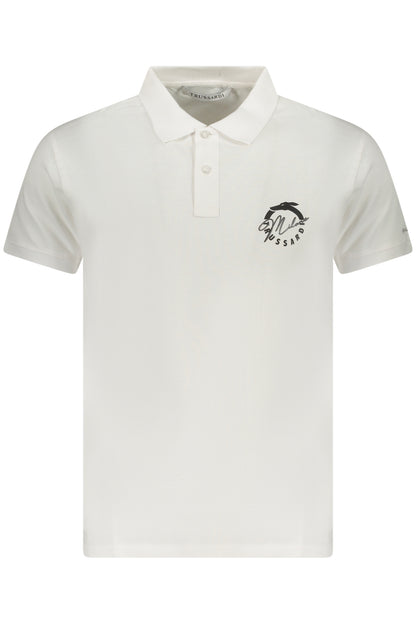TRUSSARDI POLO SHORT SLEEVES MEN WHITE