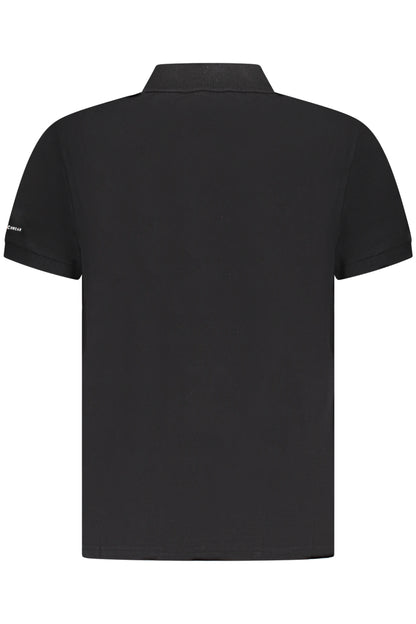 TRUSSARDI MEN'S SHORT SLEEVE POLO BLACK