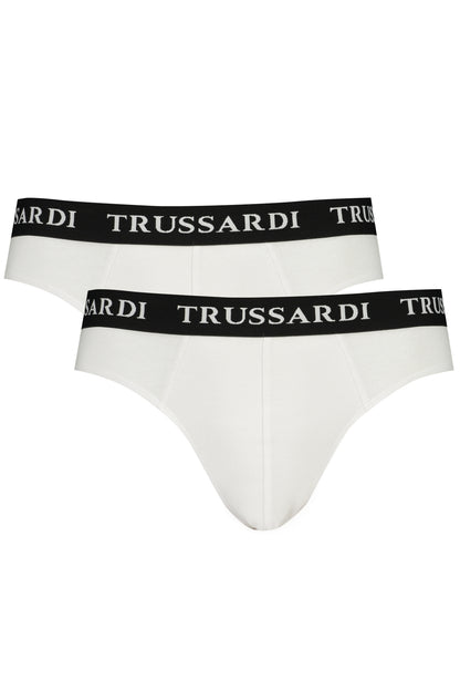 TRUSSARDI MEN'S WHITE SLIP