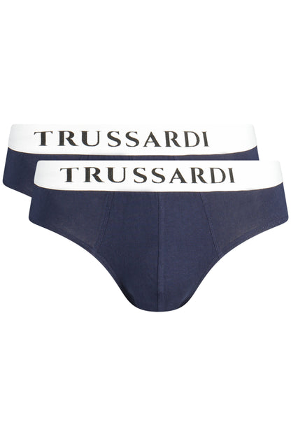 TRUSSARDI MEN'S BLUE BRIEFS