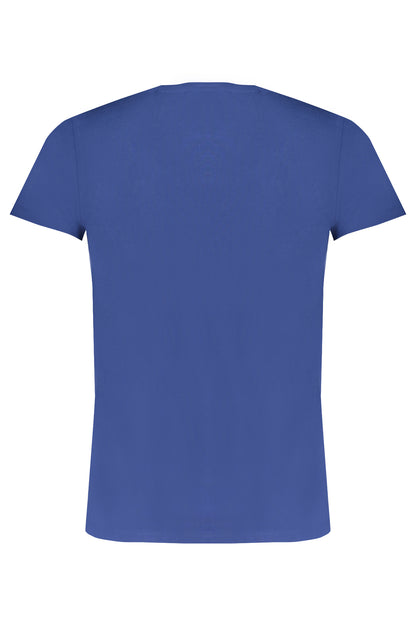 TRUSSARDI MEN'S SHORT SLEEVED T-SHIRT BLUE