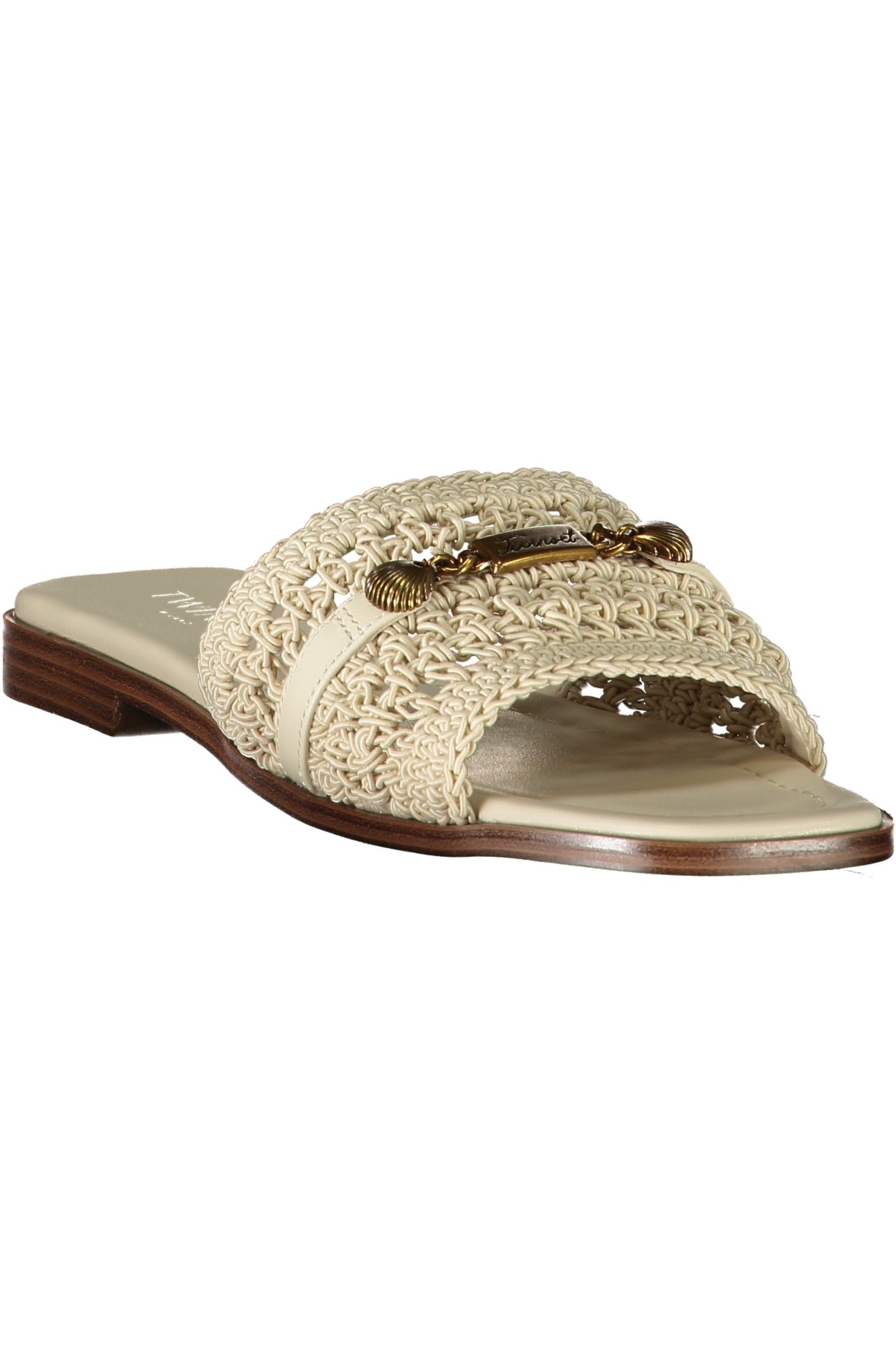 TWINSET WOMEN'S BEIGE SANDALS