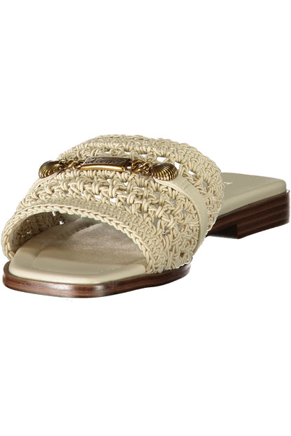 TWINSET WOMEN'S BEIGE SANDALS
