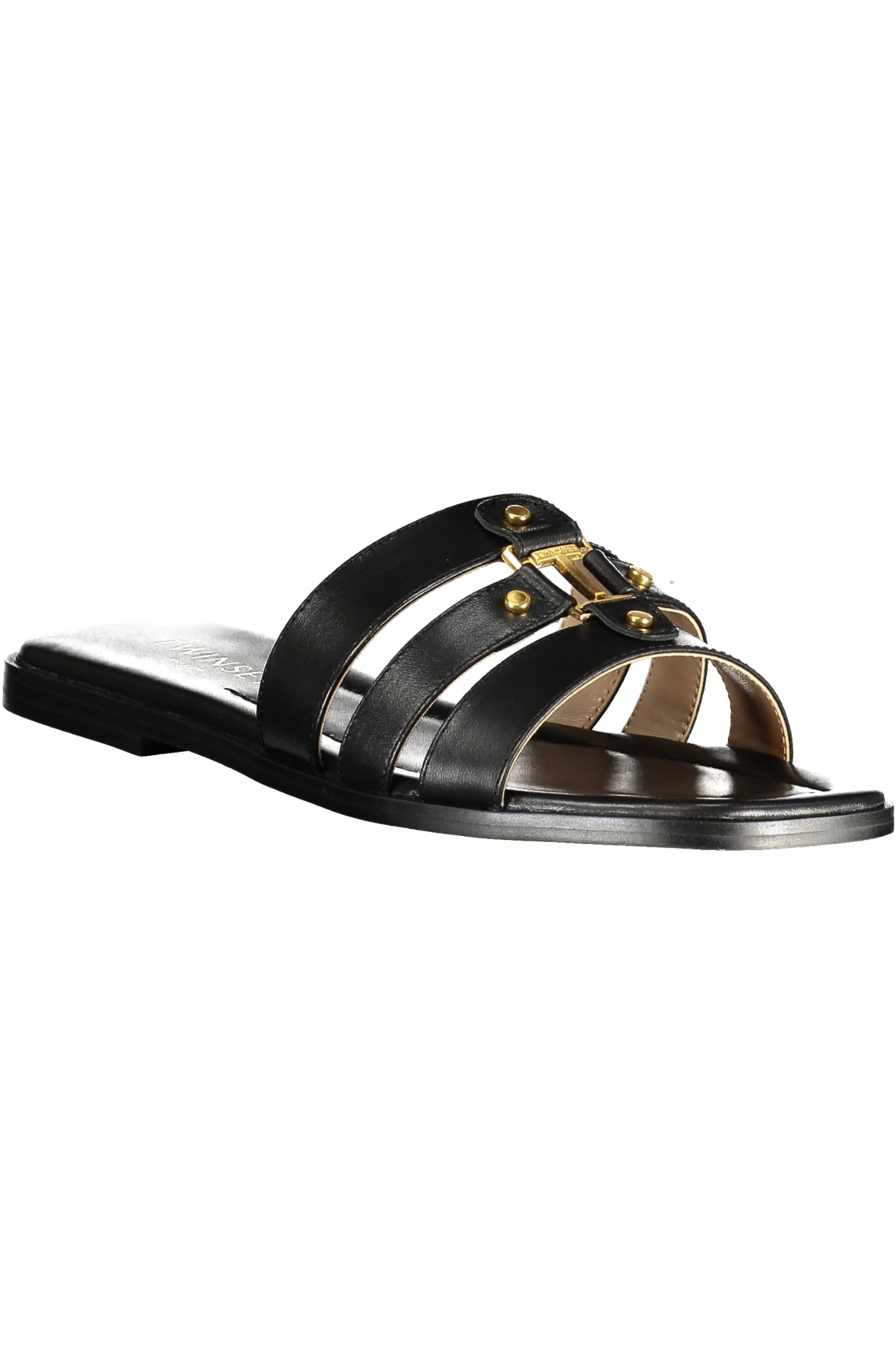 TWINSET WOMEN'S BLACK SANDALS