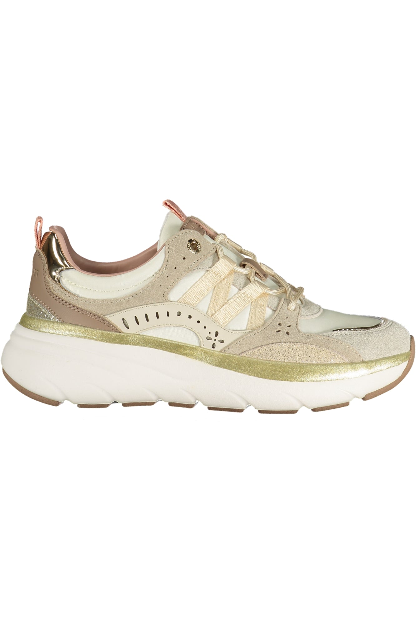 TWINSET WOMEN'S BEIGE SPORTS SHOES