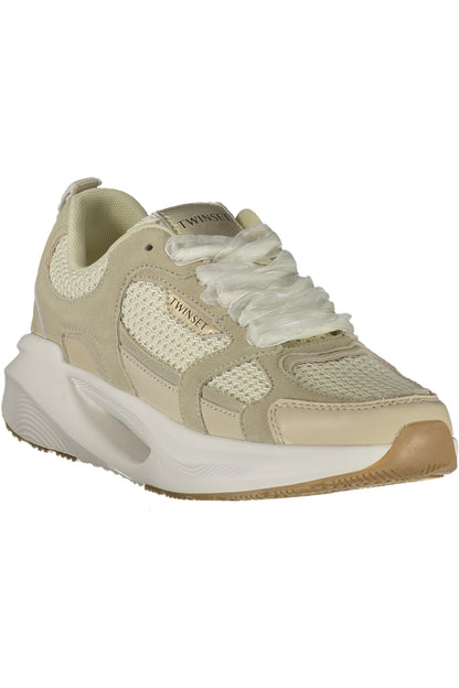 TWINSET WOMEN'S BEIGE SPORTS SHOES