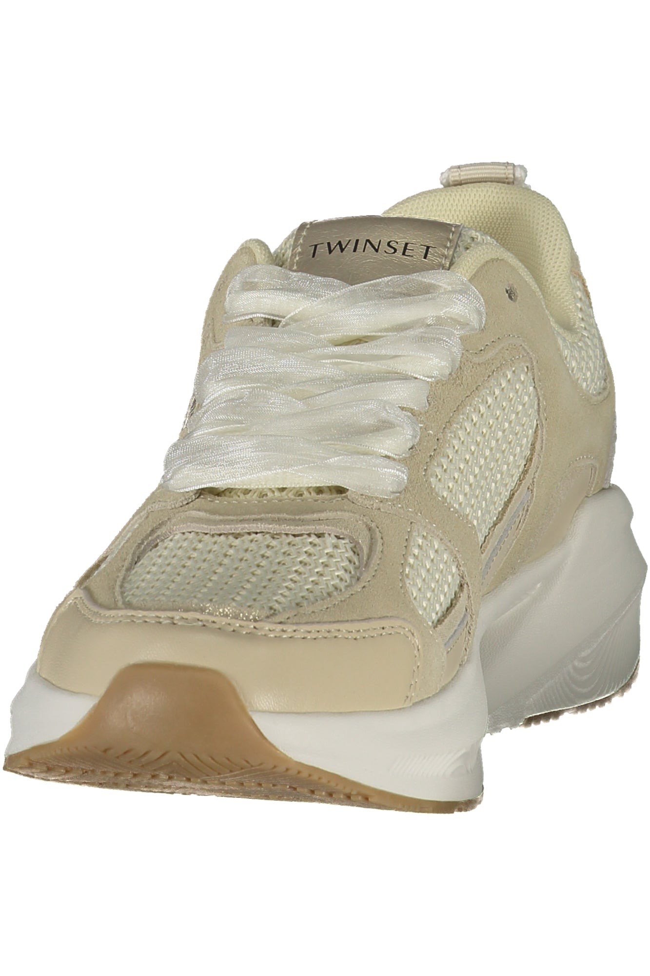 TWINSET WOMEN'S BEIGE SPORTS SHOES