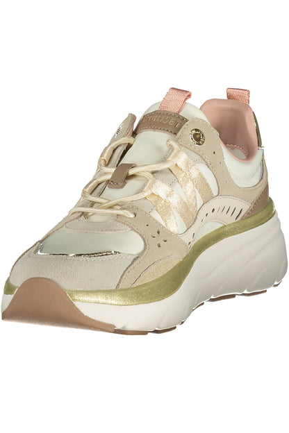 TWINSET WOMEN'S BEIGE SPORTS SHOES