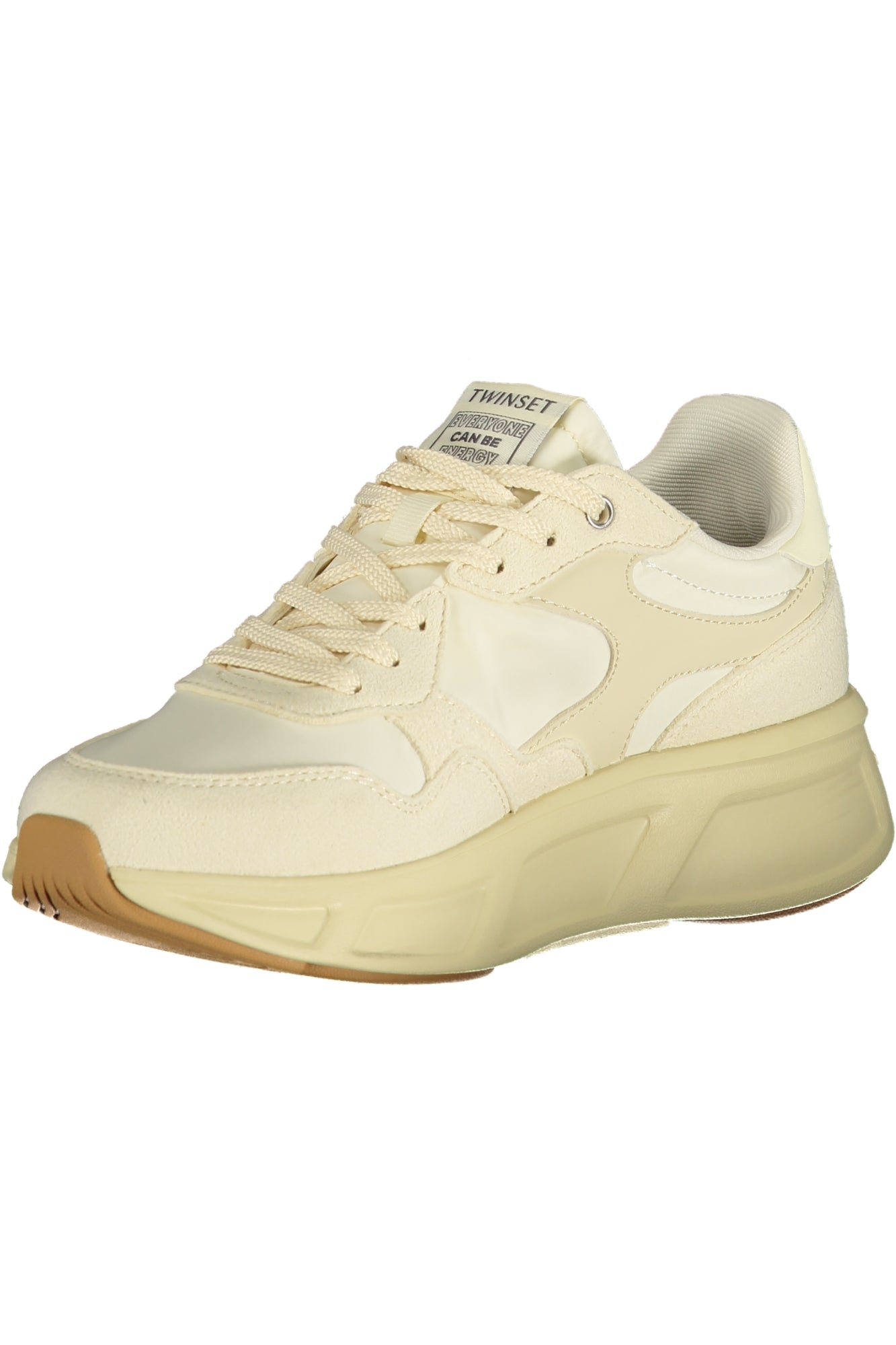 TWINSET WOMEN'S BEIGE SPORTS SHOES
