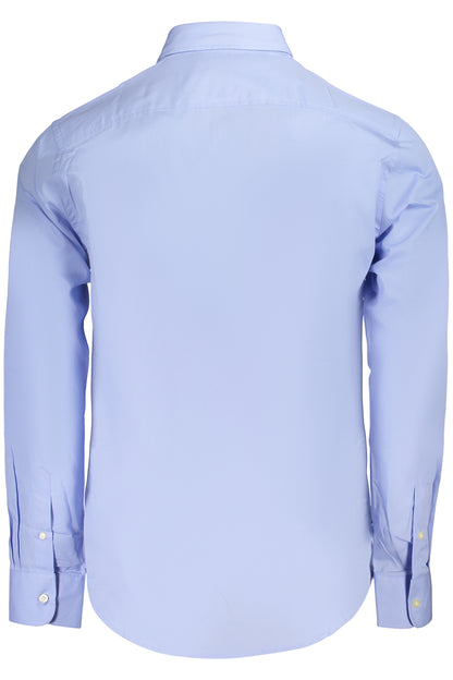 US GRAND MEN'S LONG-SLEEVED SHIRT, BLUE