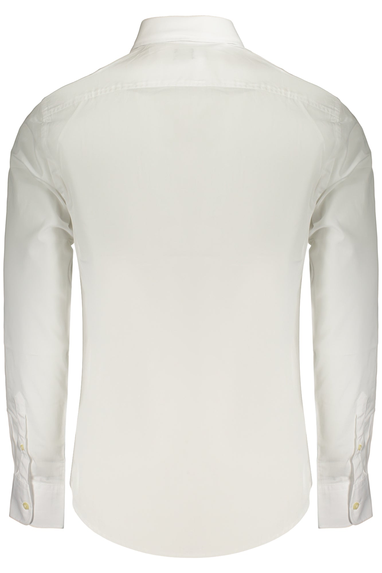 US GRAND MEN'S LONG-SLEEVED WHITE SHIRT