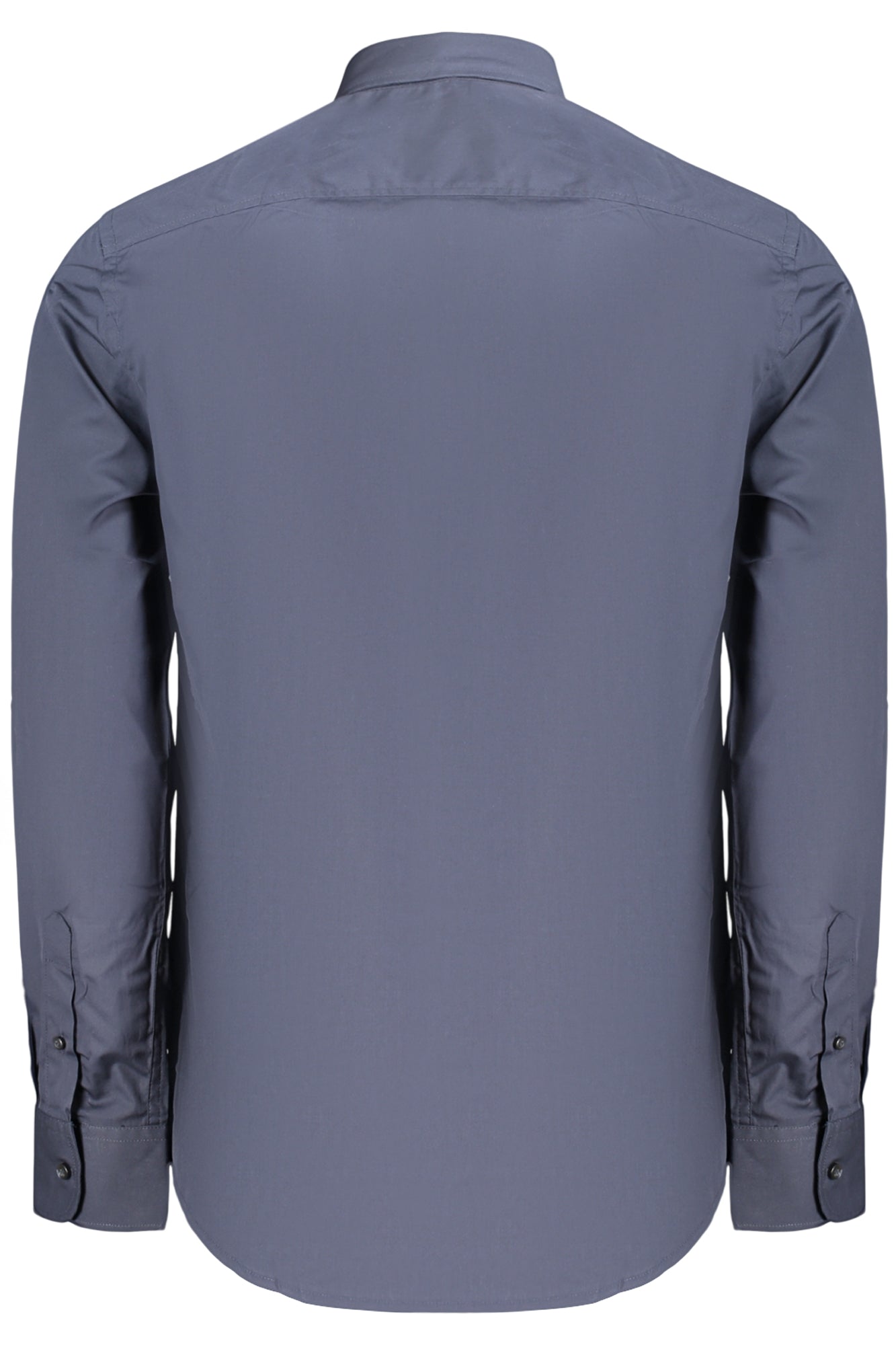 US GRAND MEN'S BLUE LONG-SLEEVED SHIRT