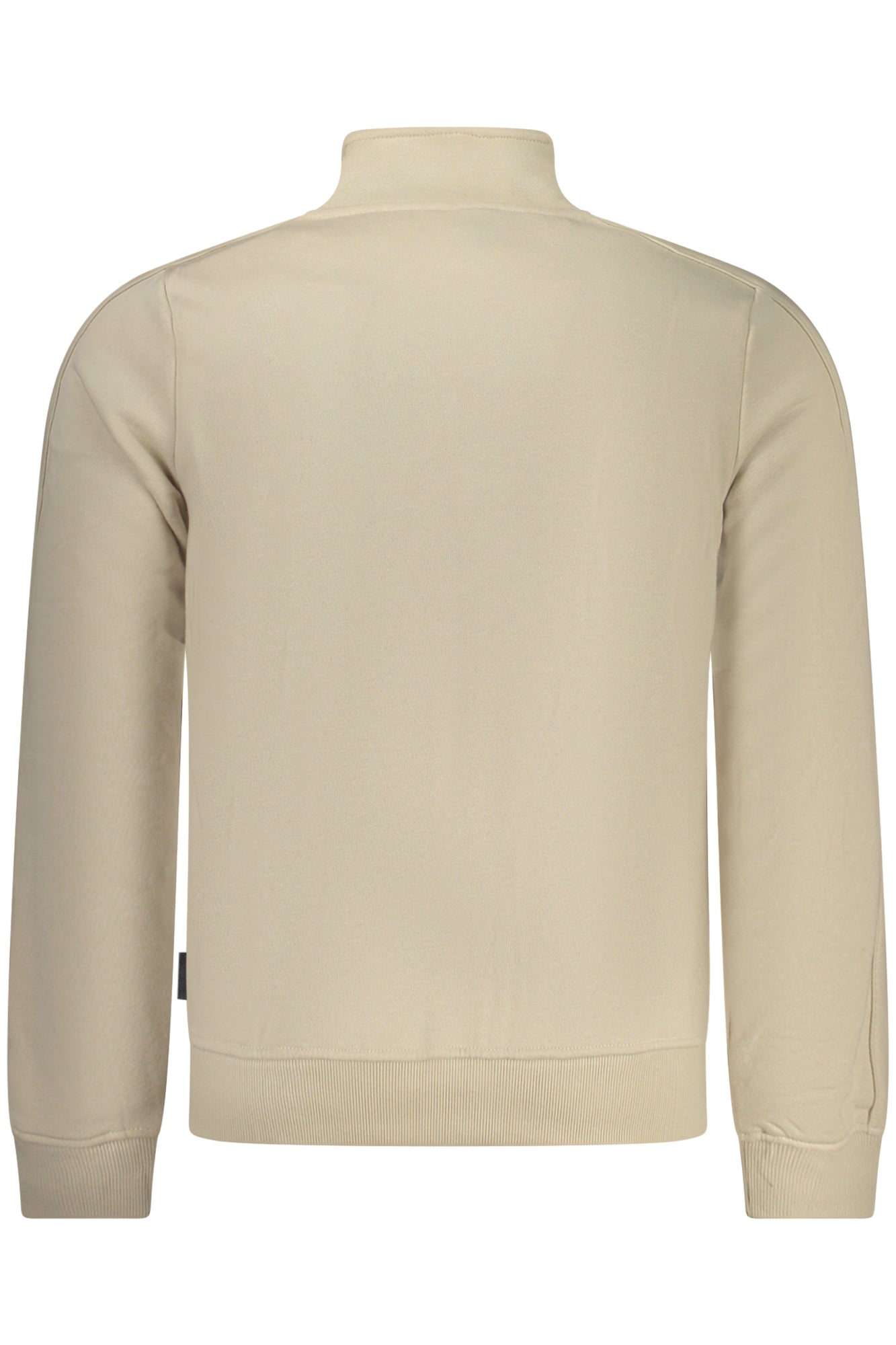 US GRAND MEN'S BEIGE ZIP-UP SWEATSHIRT