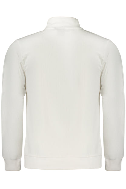 US GRAND MEN'S WHITE ZIP-UP SWEATSHIRT
