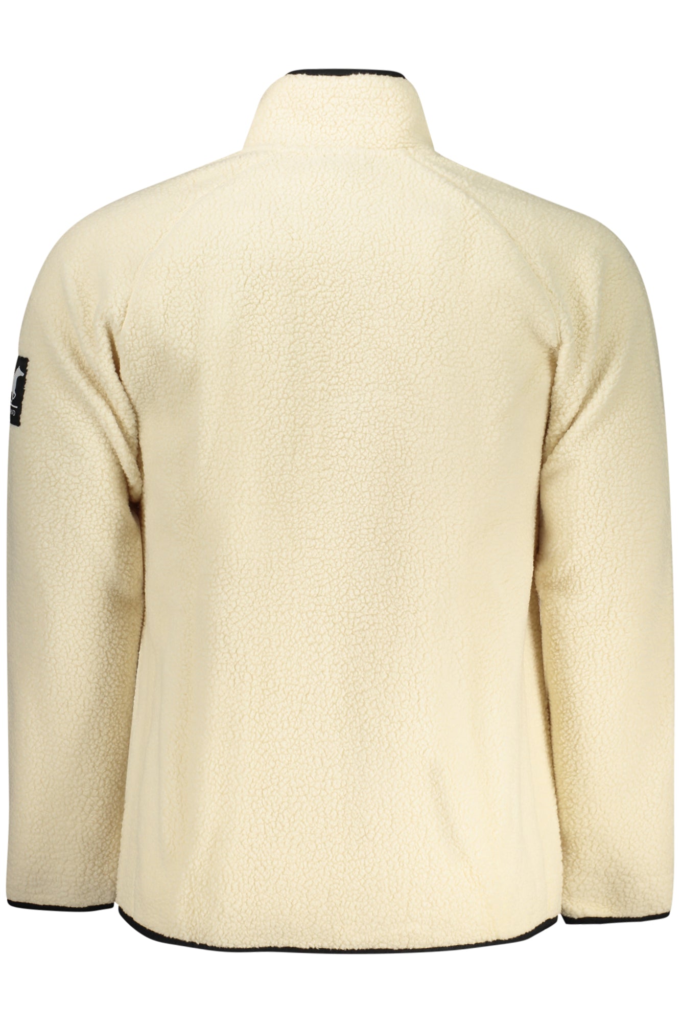 US GRAND MEN'S WHITE ZIP-UP SWEATSHIRT