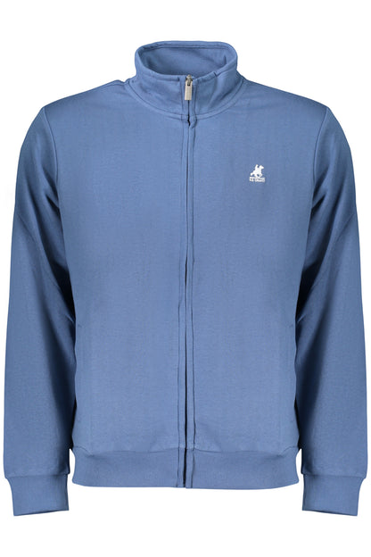 US GRAND MEN'S BLUE ZIP-UP SWEATSHIRT