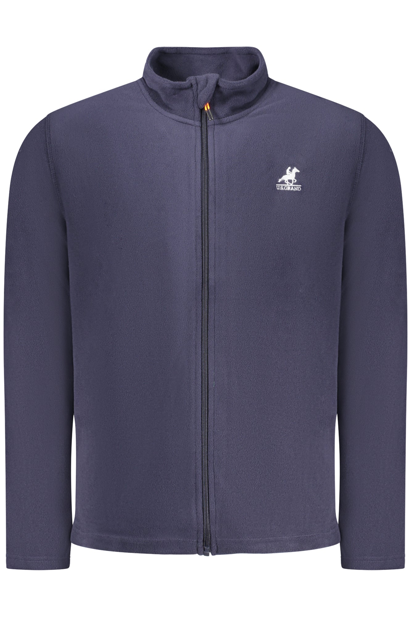 US GRAND MEN'S BLUE ZIP-UP SWEATSHIRT